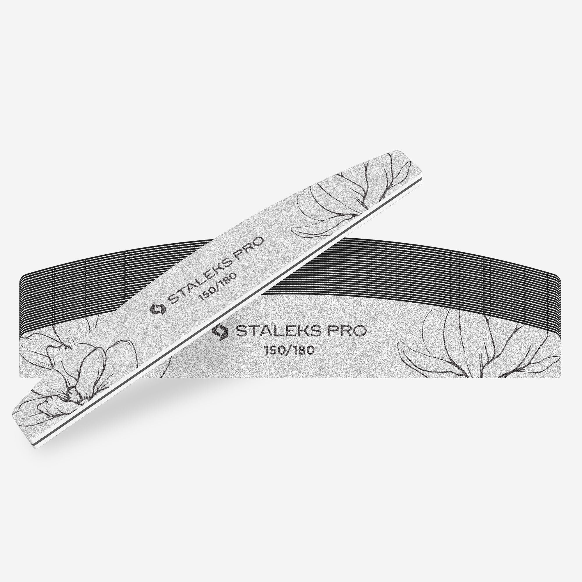 STALEKS Crescent mineral nail file EXPERT 40 150/180 grit (25 pcs)