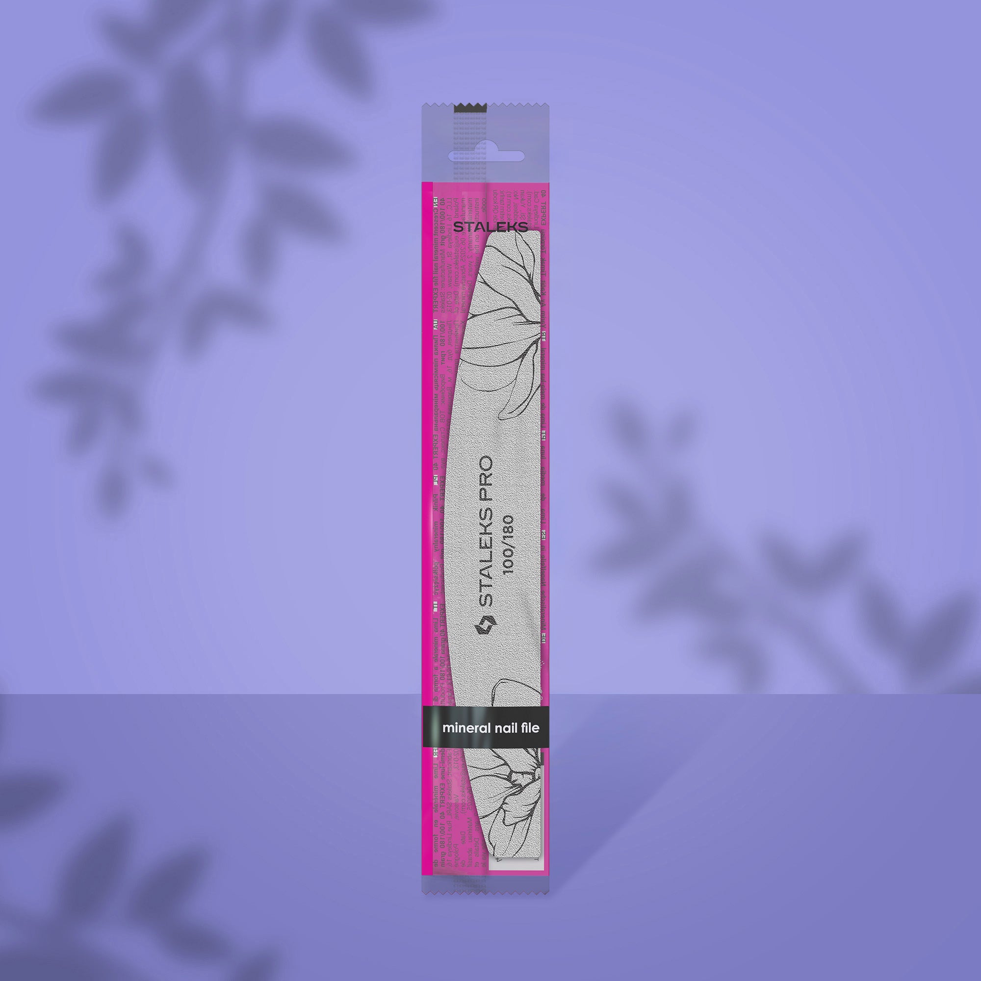 STALEKS Crescent mineral nail file EXPERT 40 100/180 grit