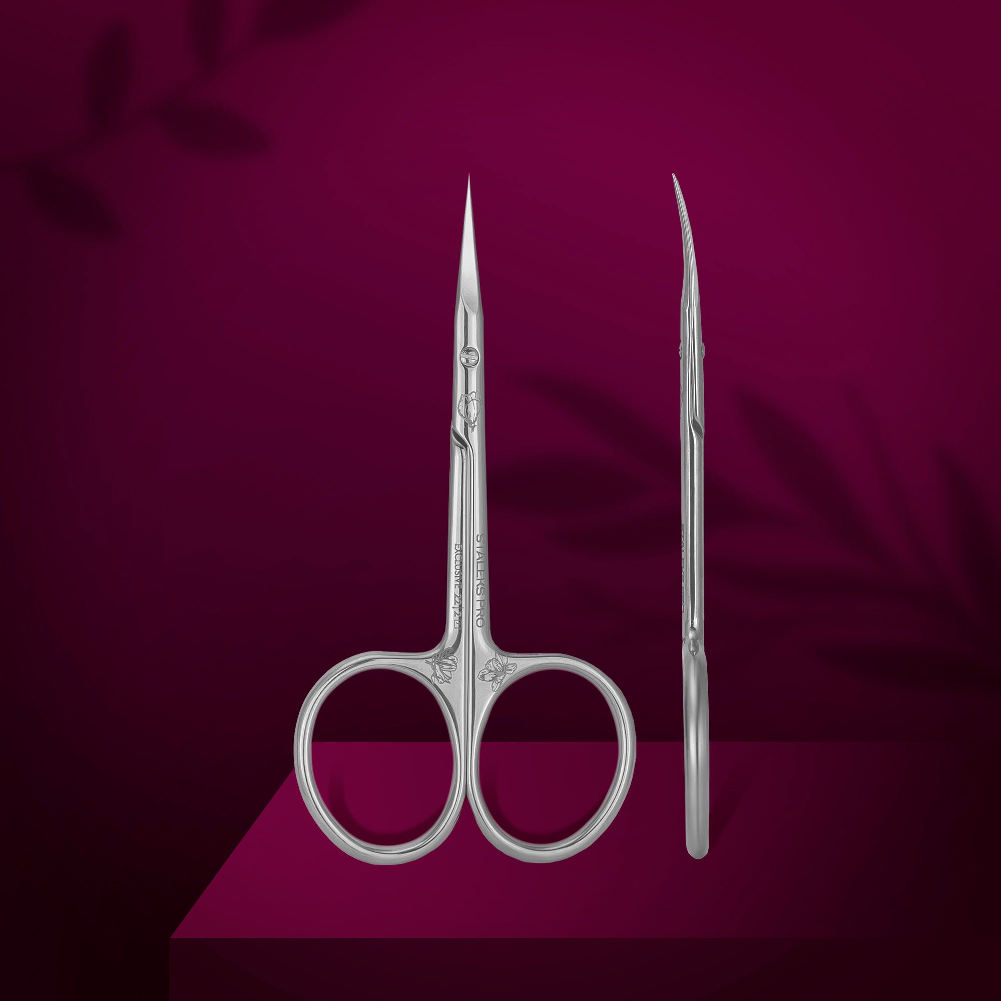 STALEKS Professional cuticle scissors EXCLUSIVE 22 TYPE 2 (magnolia)