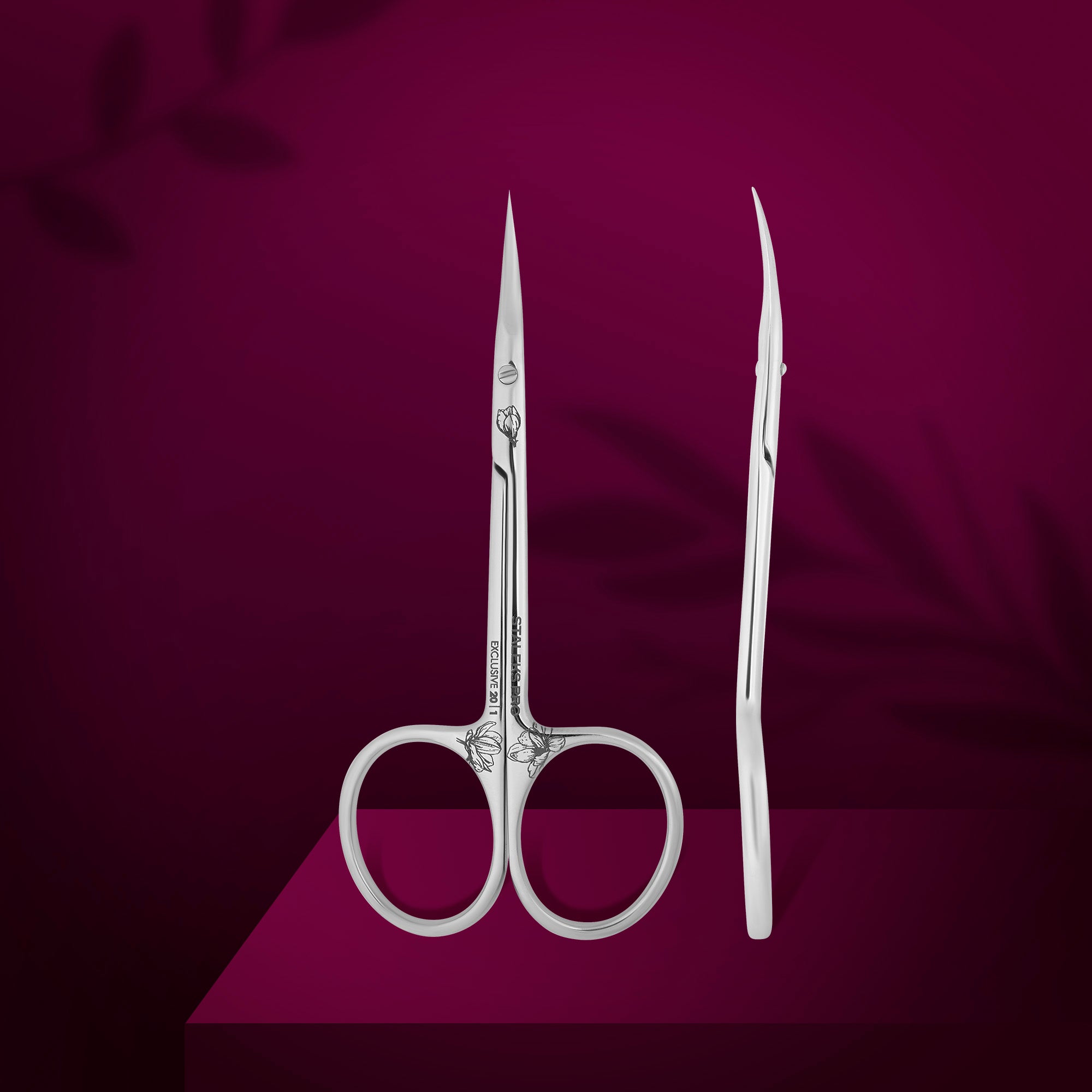 STALEKS Professional cuticle scissors EXCLUSIVE 20 TYPE 1 (magnolia)