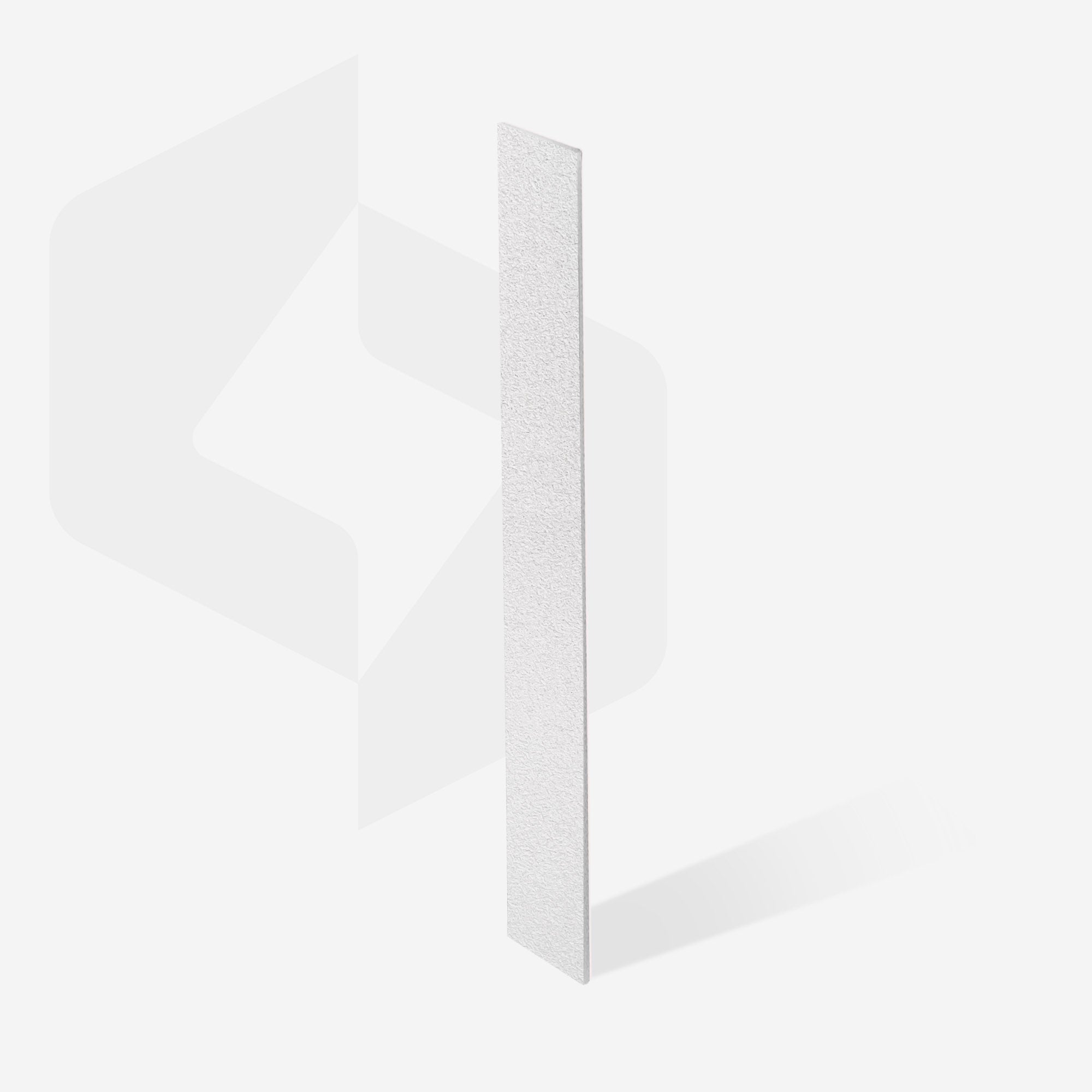 STALEKS Disposable white files for straight nail file on a soft foam layer EXPERT 20 150 grit (30 pcs)