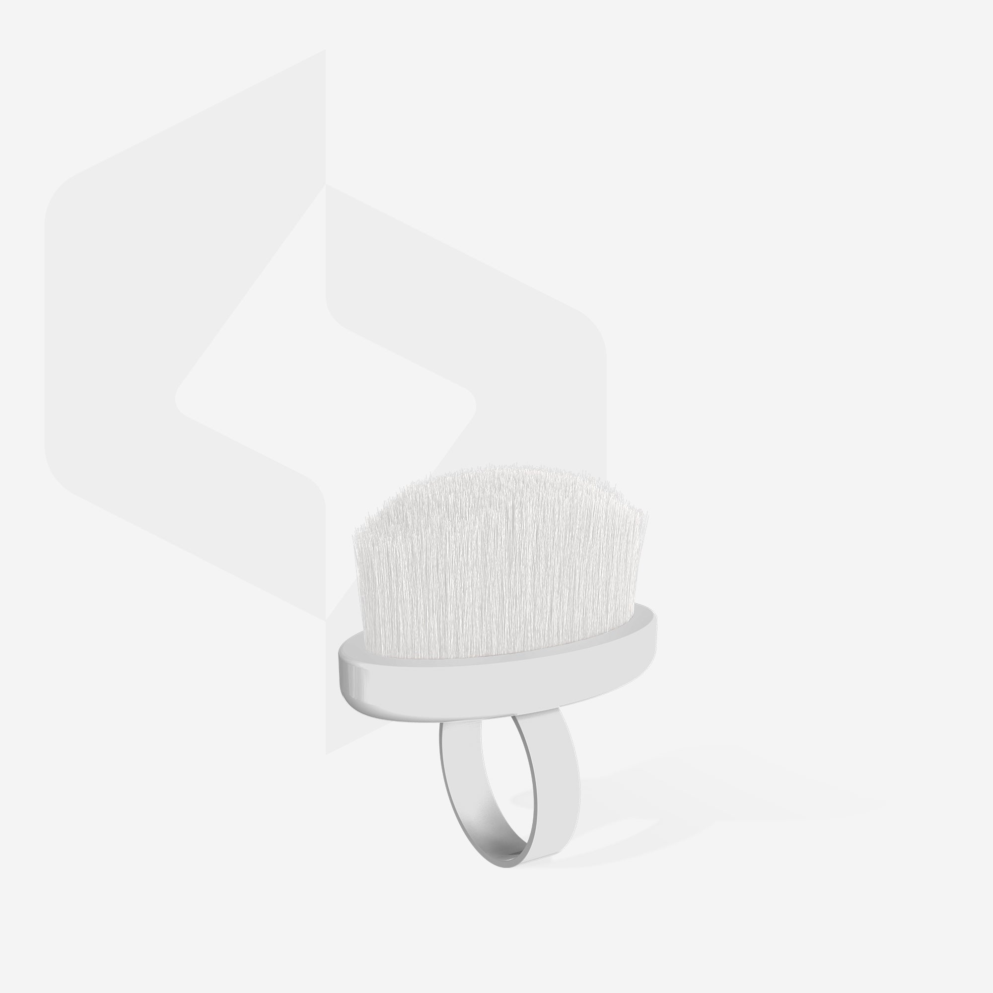 STALEKS Manicure brush EXPERT 03 for dust removal mini (10 pcs)