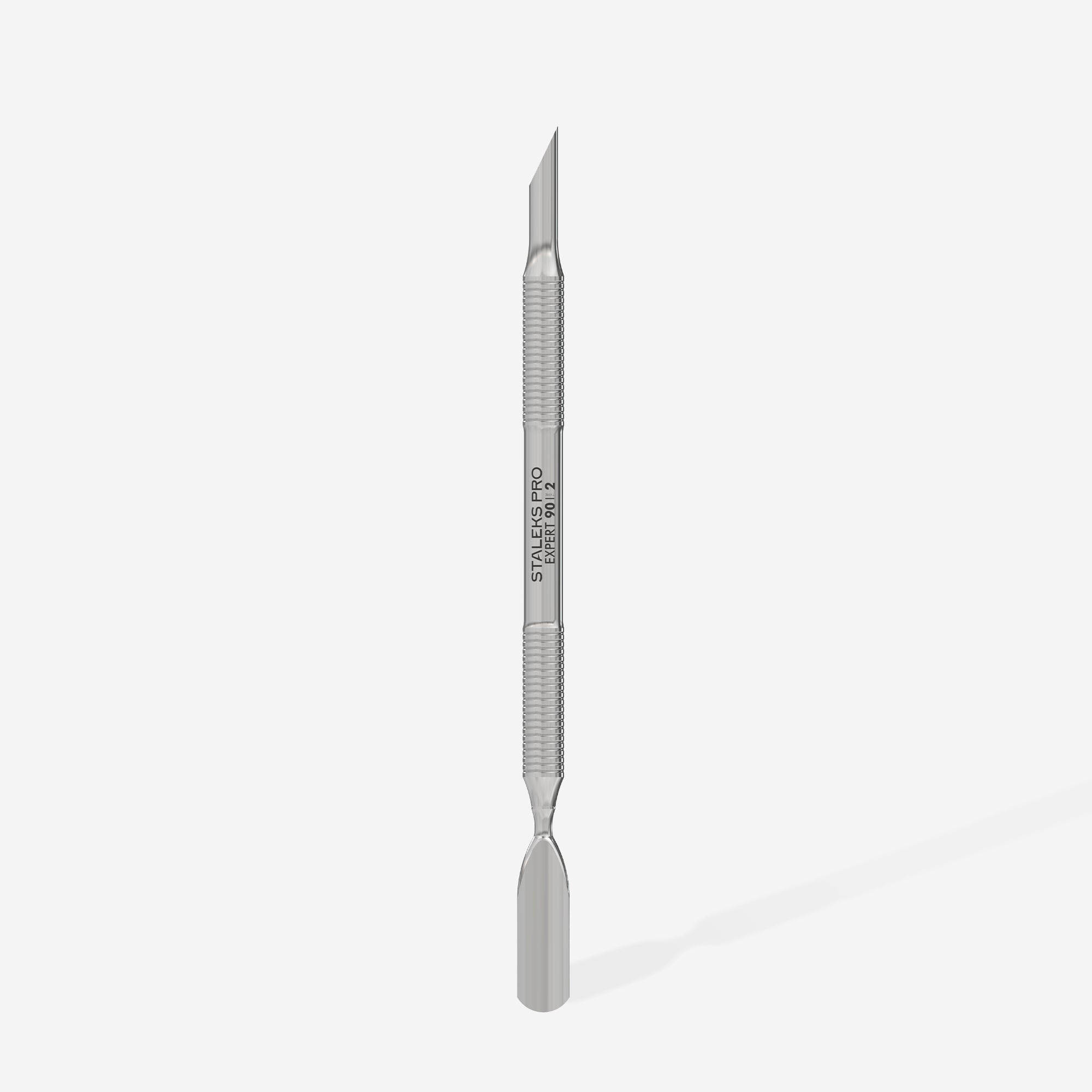 STALEKS Manicure pusher EXPERT 90 TYPE 2 (beveled and rounded wide pusher)
