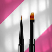 STALEKS Double-ended brush EXPERT liner 7 mm / for gradient 11 mm