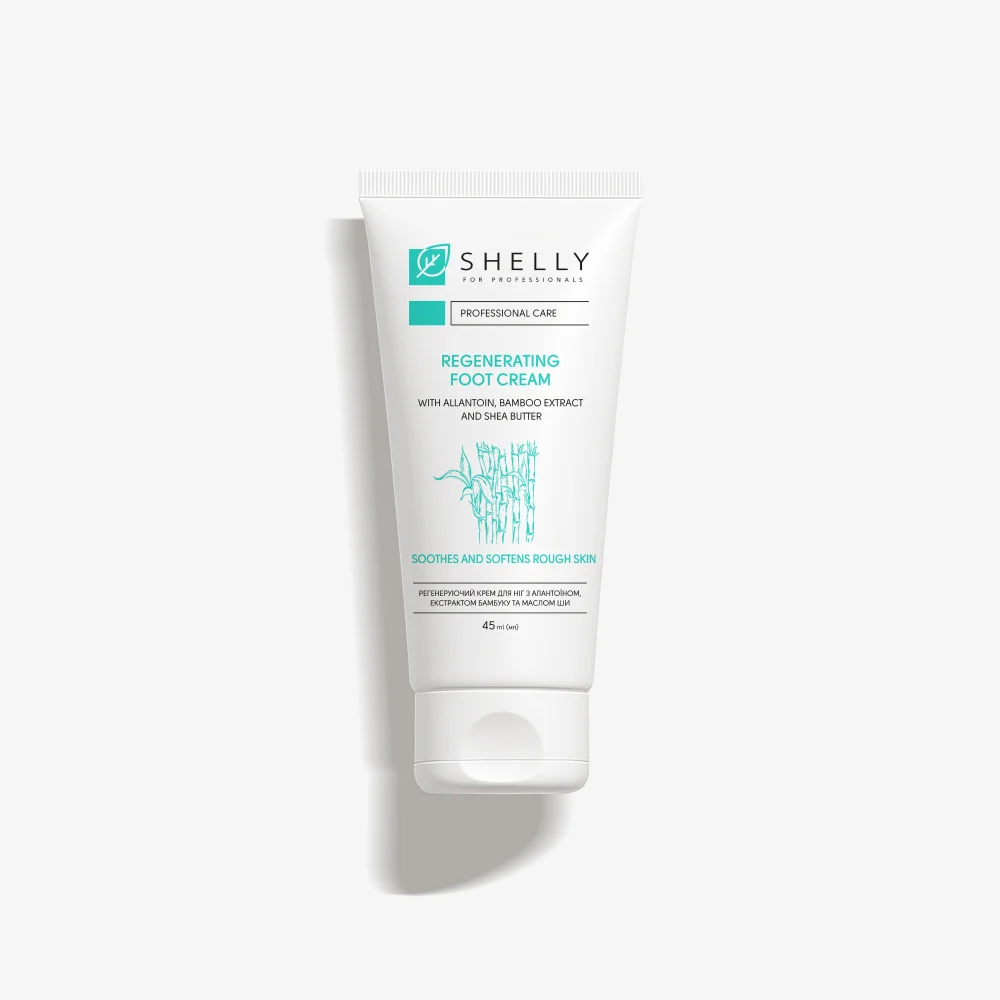 Regenerierende Fußcreme mit Allantoin, Bambusextrakt und Sheabutter – 45 ml