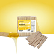 STALEKS Wooden wax applicator stick EXPERT 114x10 mm (100 pcs)