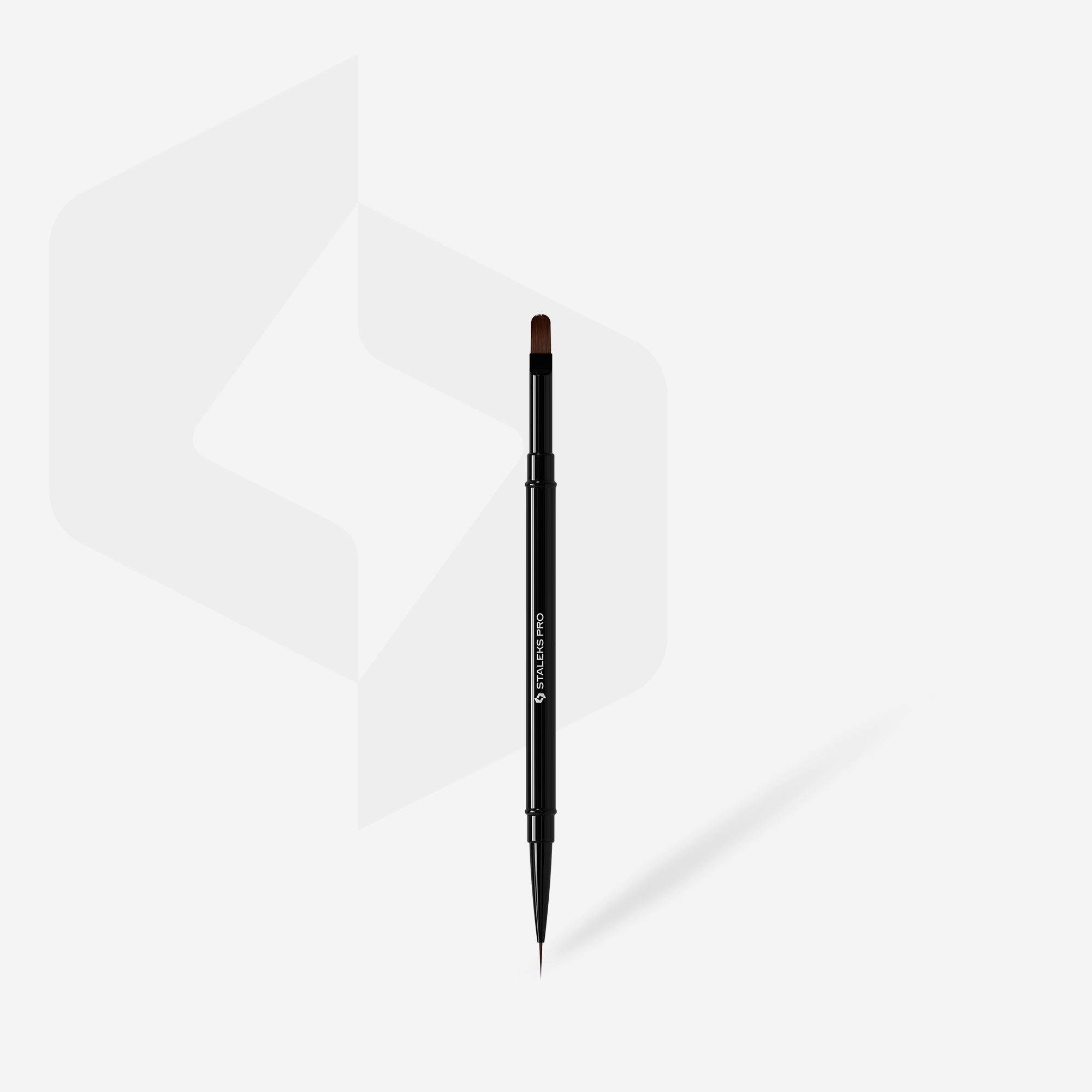 STALEKS Double-ended brush EXPERT liner 10 mm / for gel 11mm