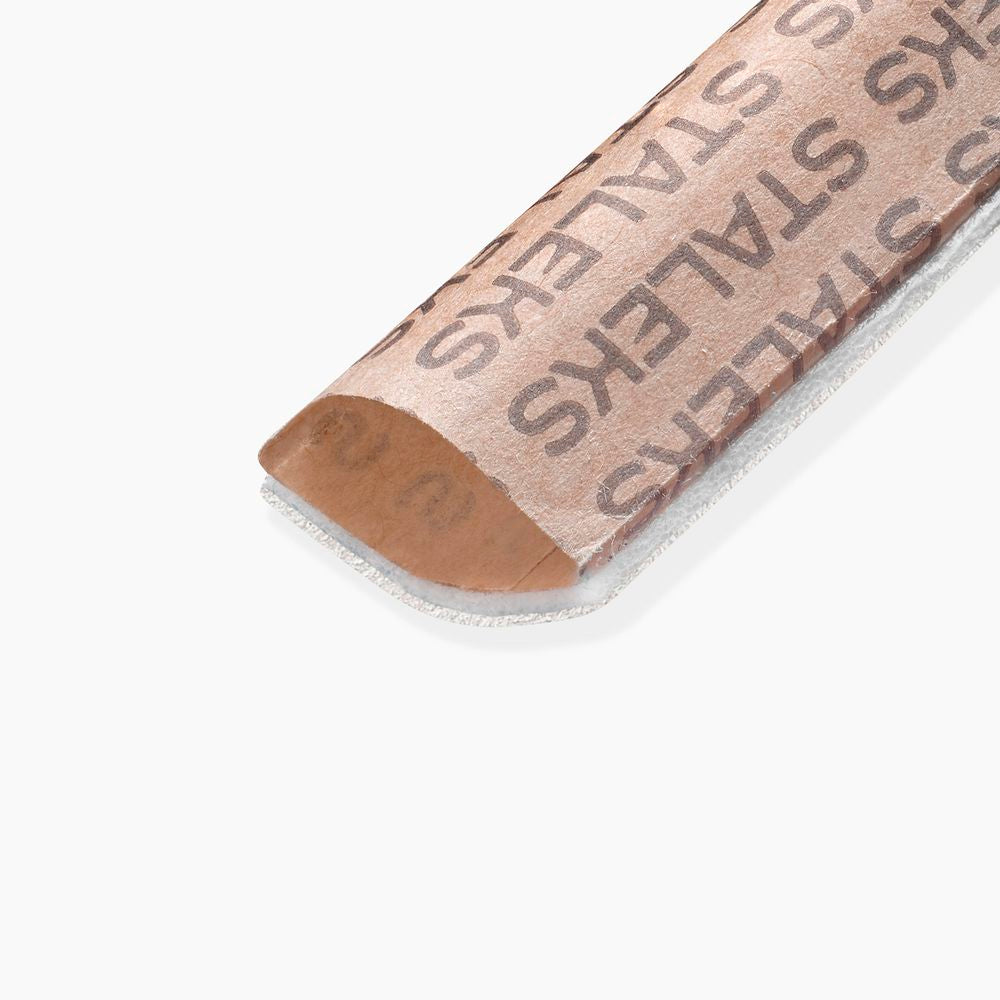 STALEKS Disposable white files papmAm on soft foam layer EXPERT 20 240 grit (25 pcs)