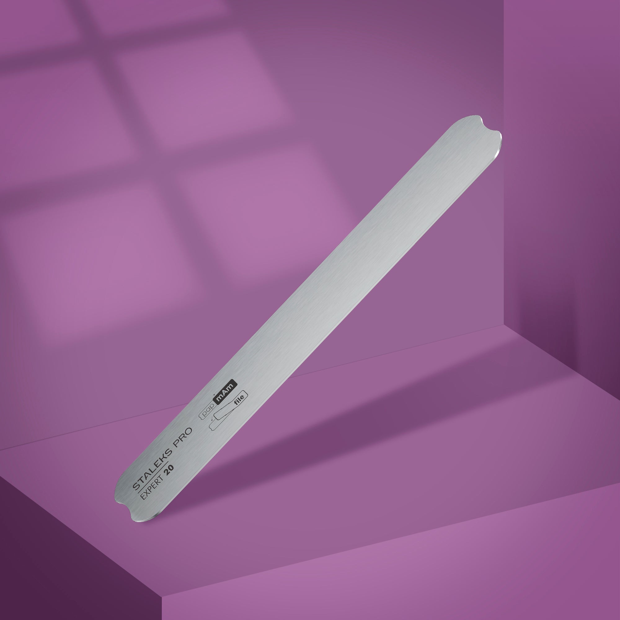 STALEKS Straight metal base for nail file EXPERT 20