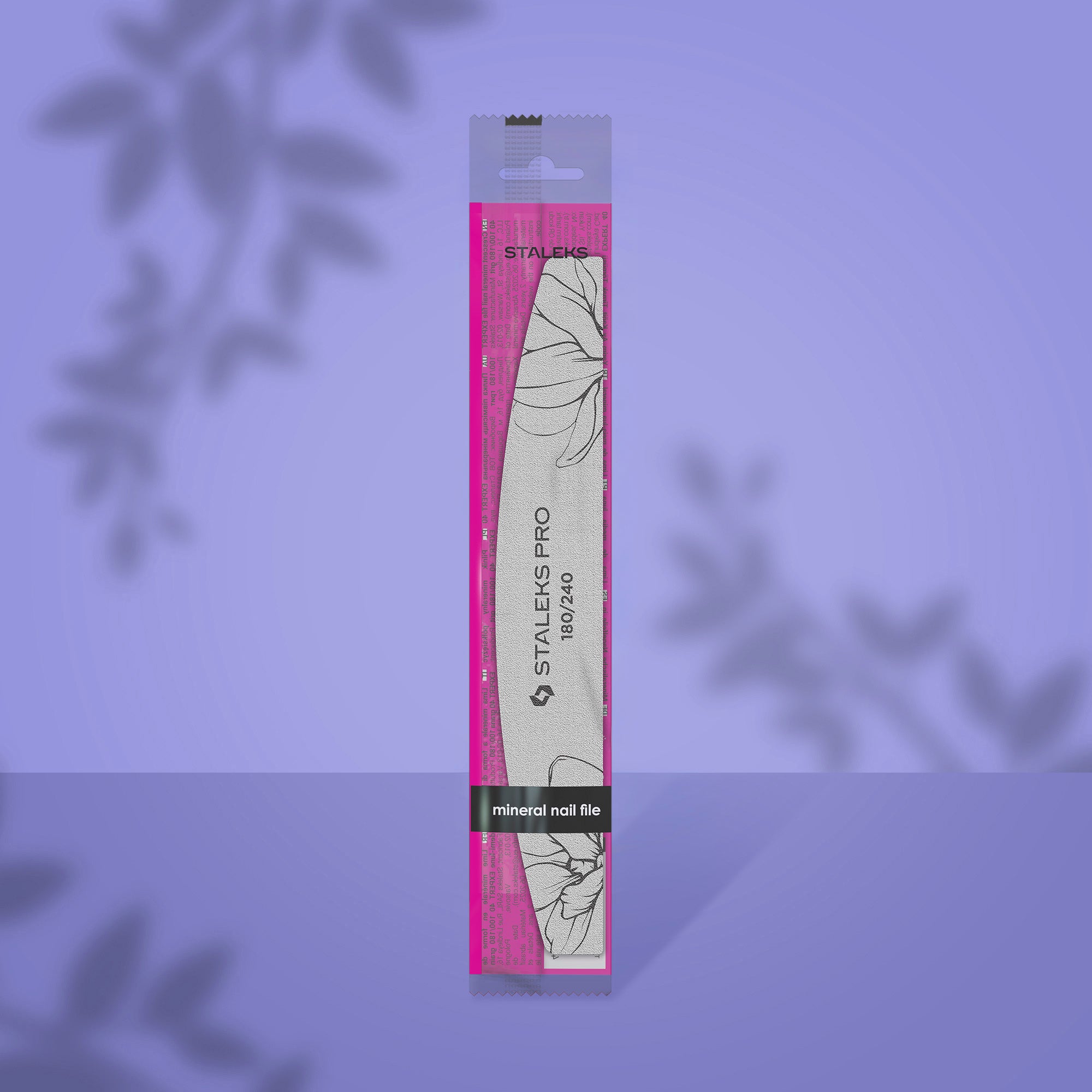 STALEKS Crescent mineral nail file EXPERT 40 180/240 grit