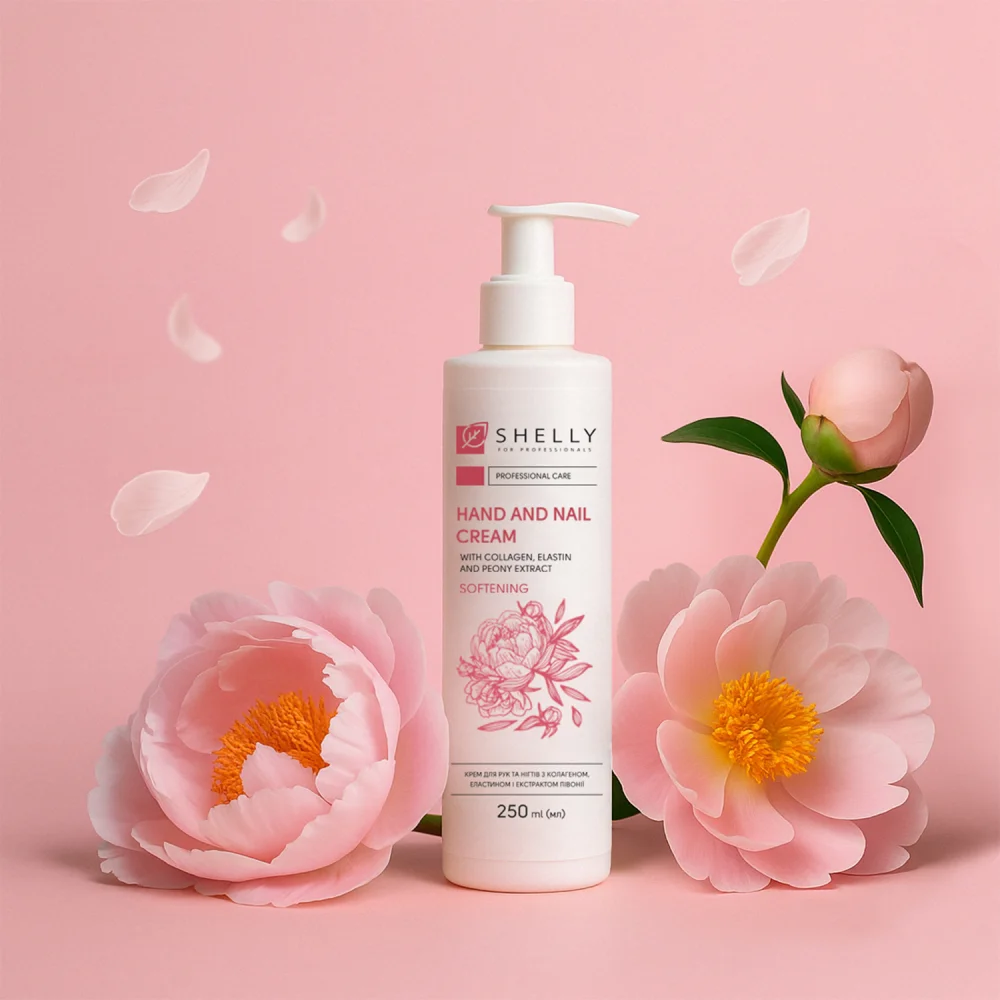 Hand- und Nagelcreme mit Kollagen, Elastin und Pfingstrosenextrakt – 45 ml
