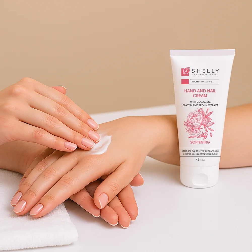 Hand- und Nagelcreme mit Kollagen, Elastin und Pfingstrosenextrakt – 45 ml